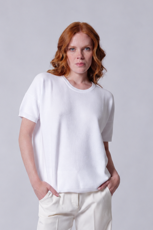 T-Shirt Girocollo Over