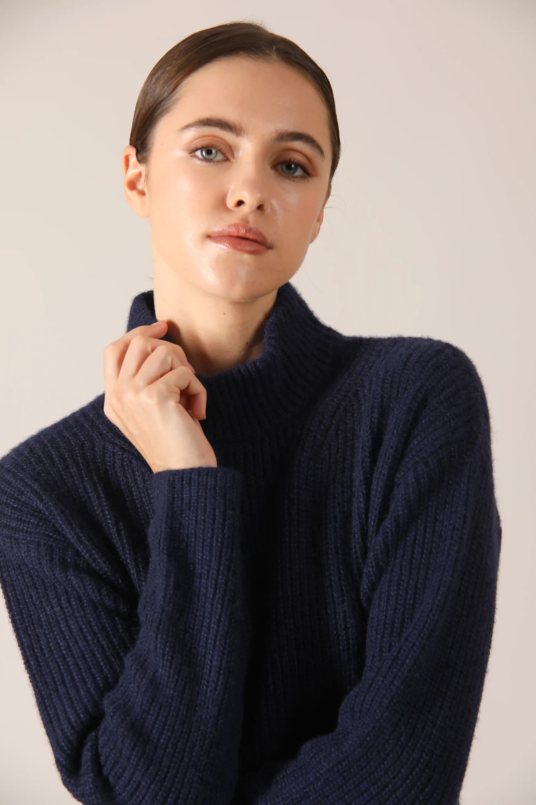 Pearly knit dress