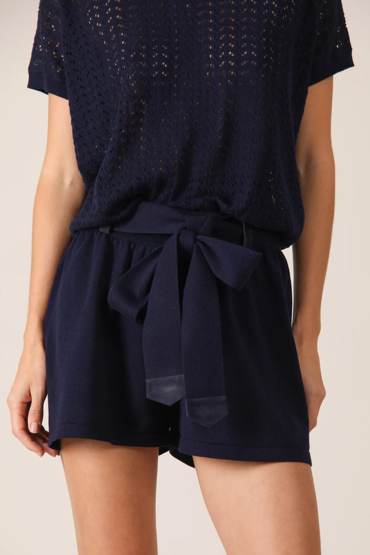 Shorts con cintura