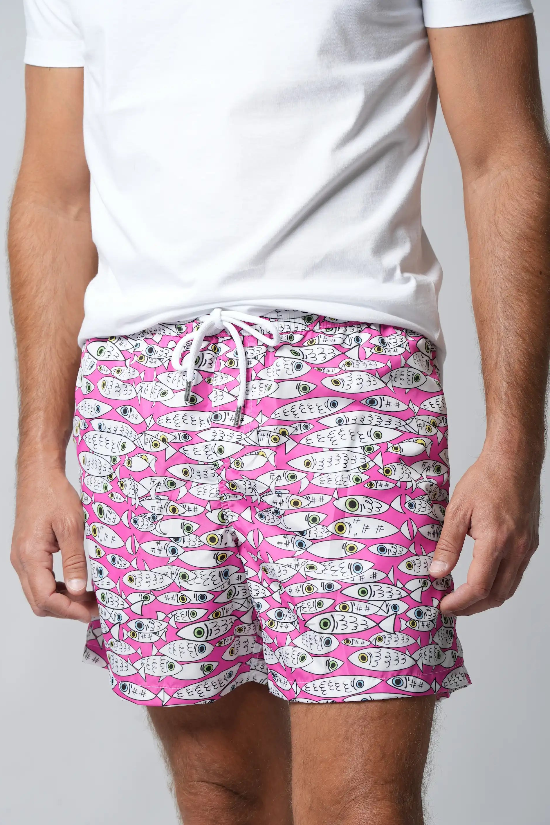 Costume con stampa sardine
