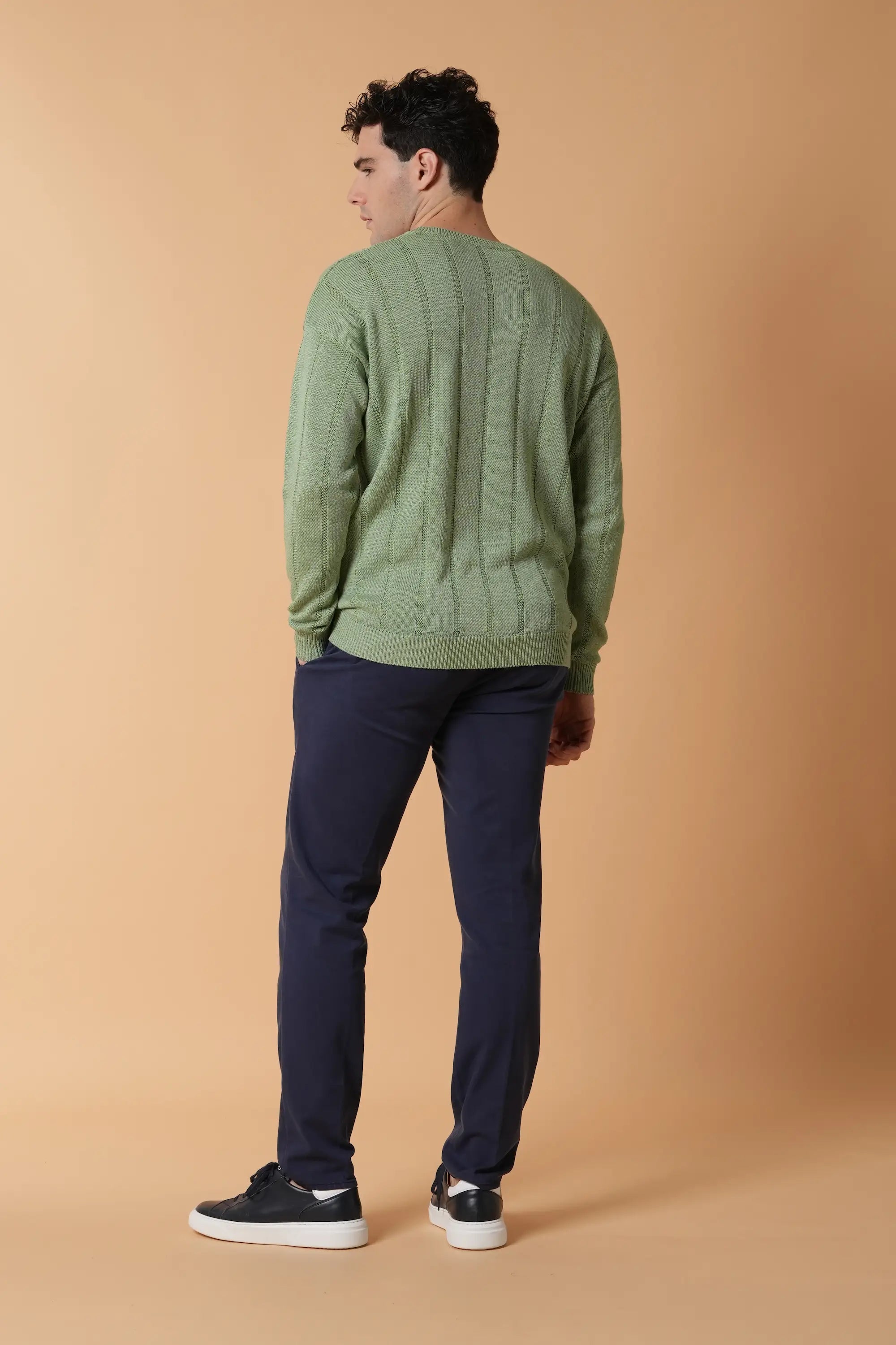 Maxi cardigan côtelé