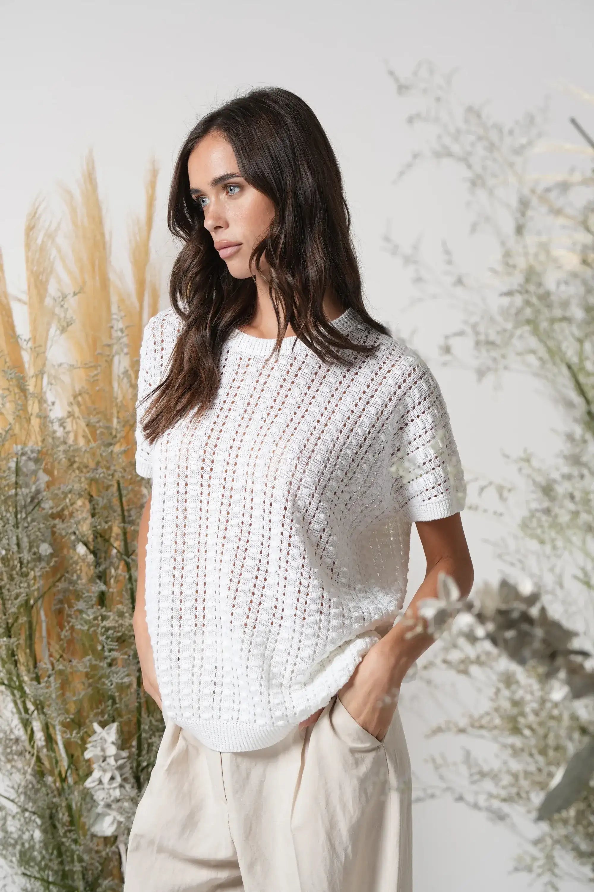 T-Shirt Over-Size Punto Noccolina