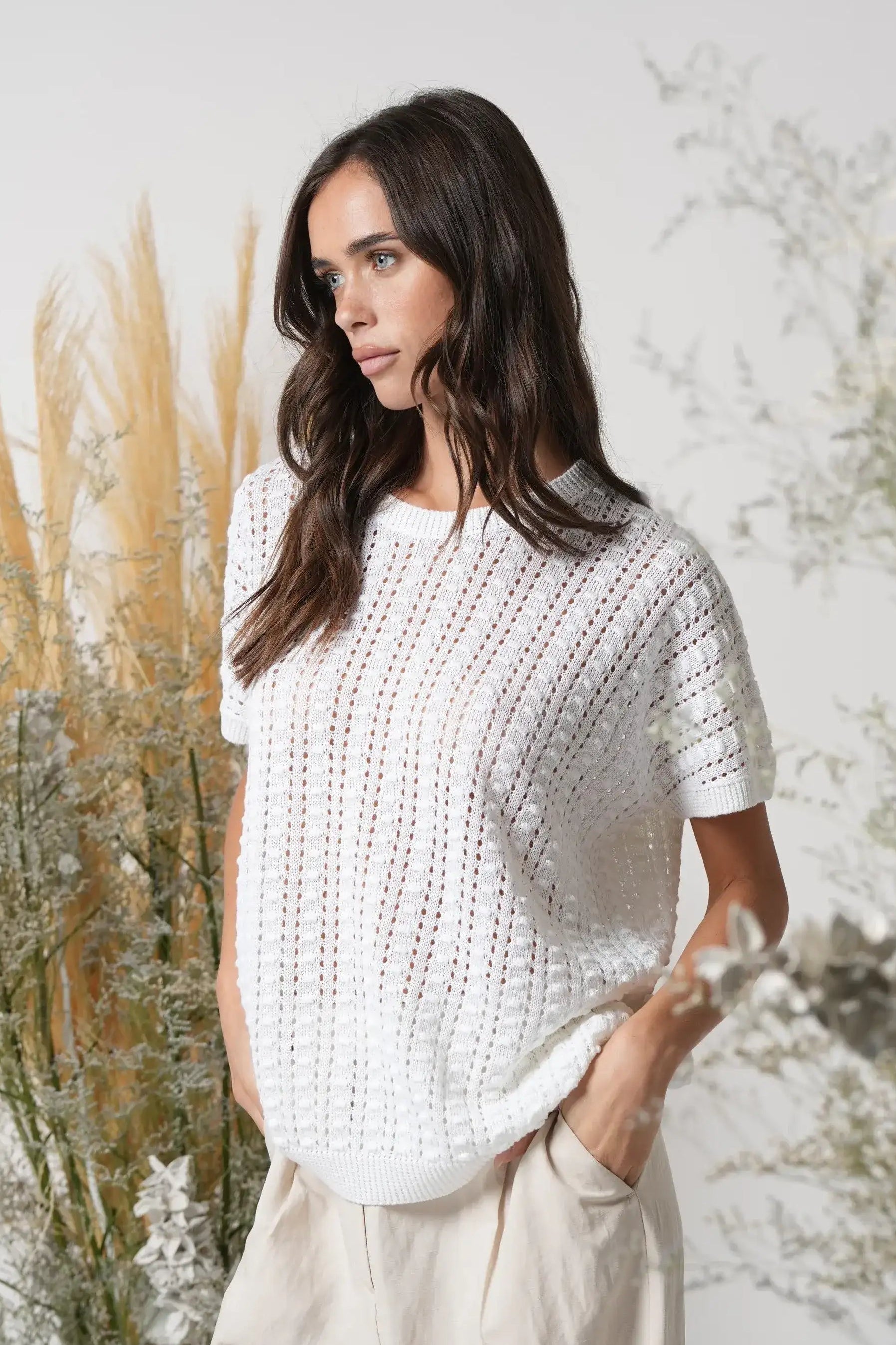 T-Shirt Over-Size Punto Noccolina