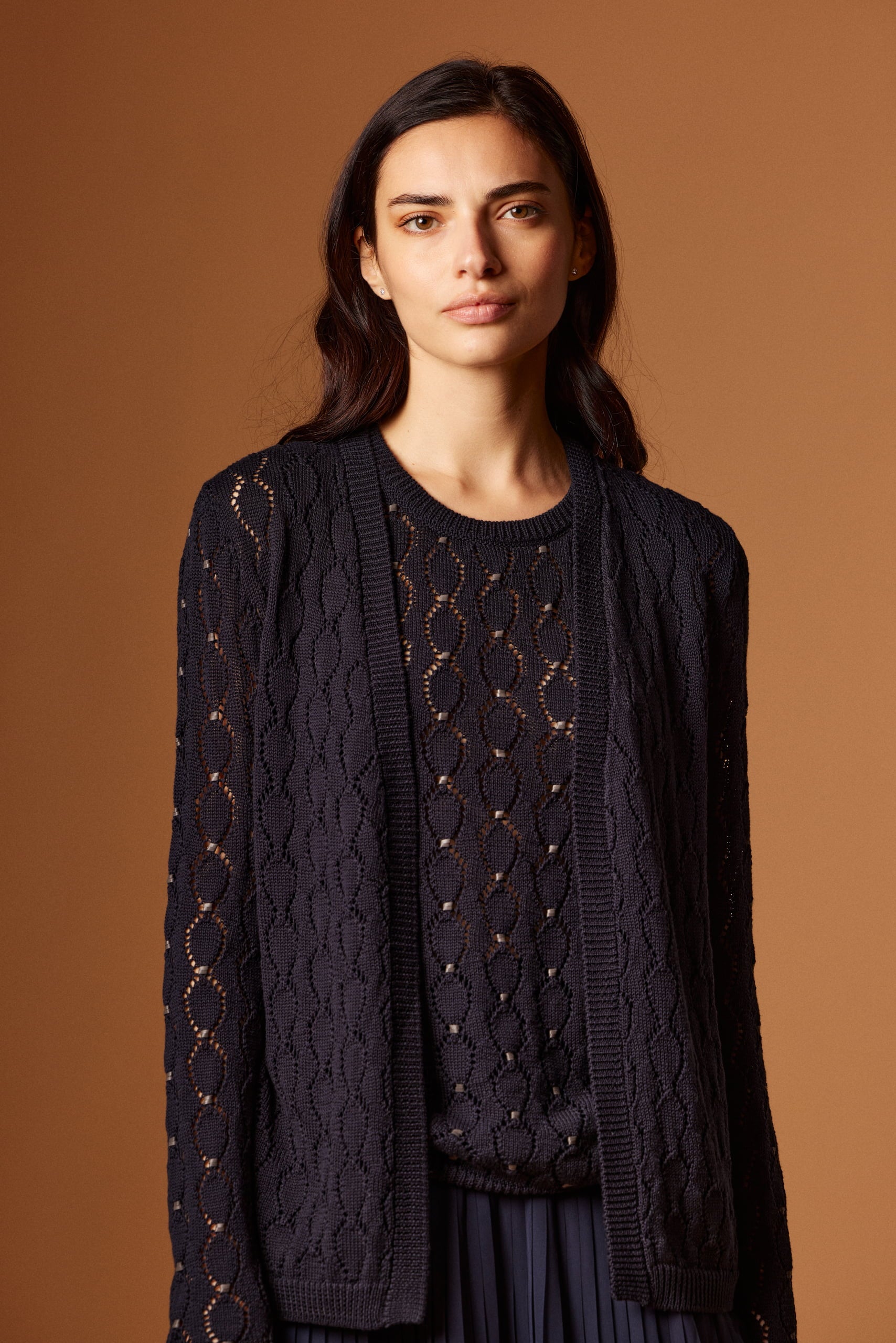 Cardigan ajouré