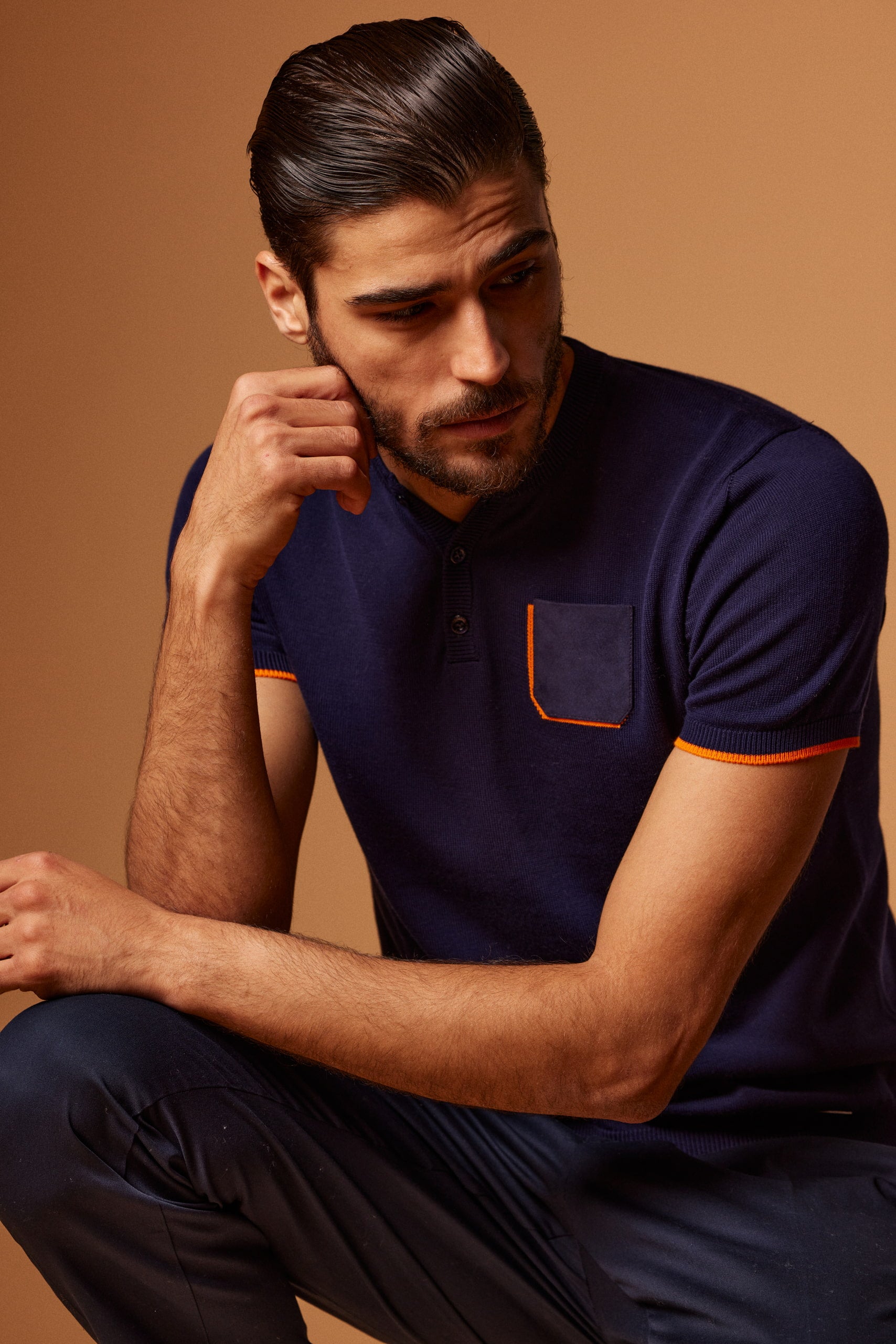 T-shirt Séraphine avec boutons et poche