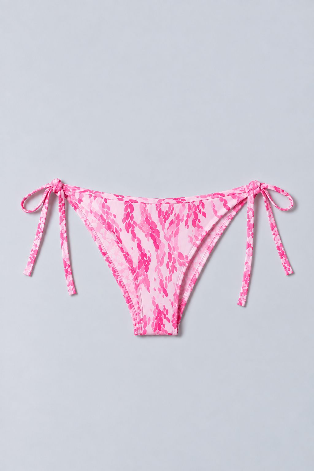 Bas de bikini imprimé vagues