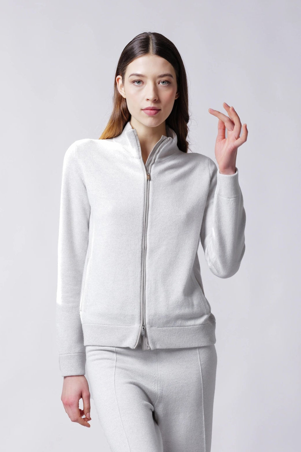 Bomber In Baby Cashmere