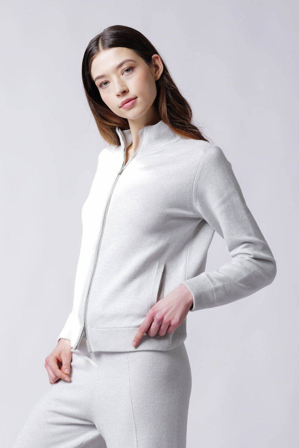 Bomber In Baby Cashmere
