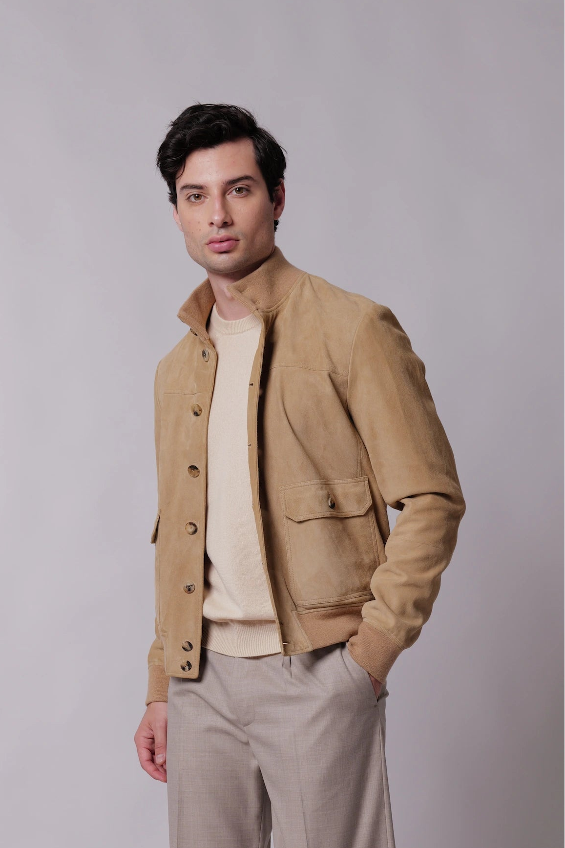 Bomber Suede