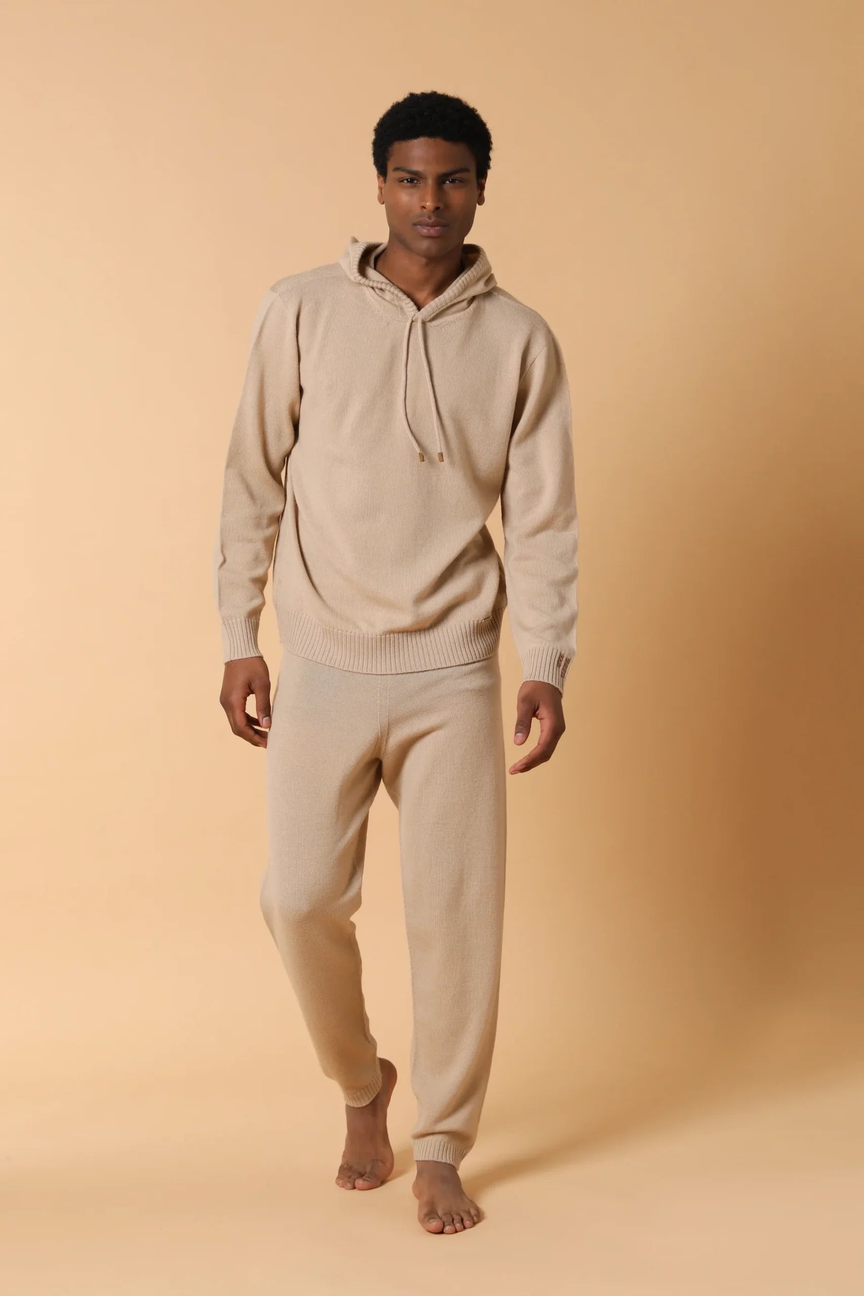 Pantalon en laine pleine longueur
