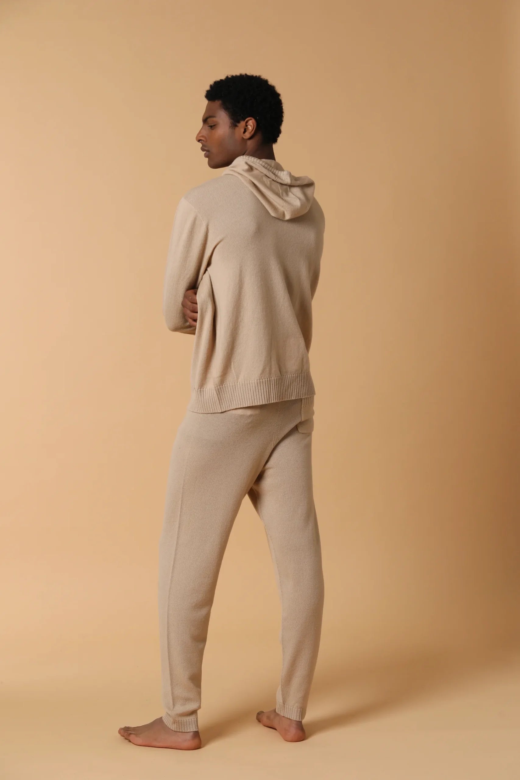 Pantalon en laine pleine longueur