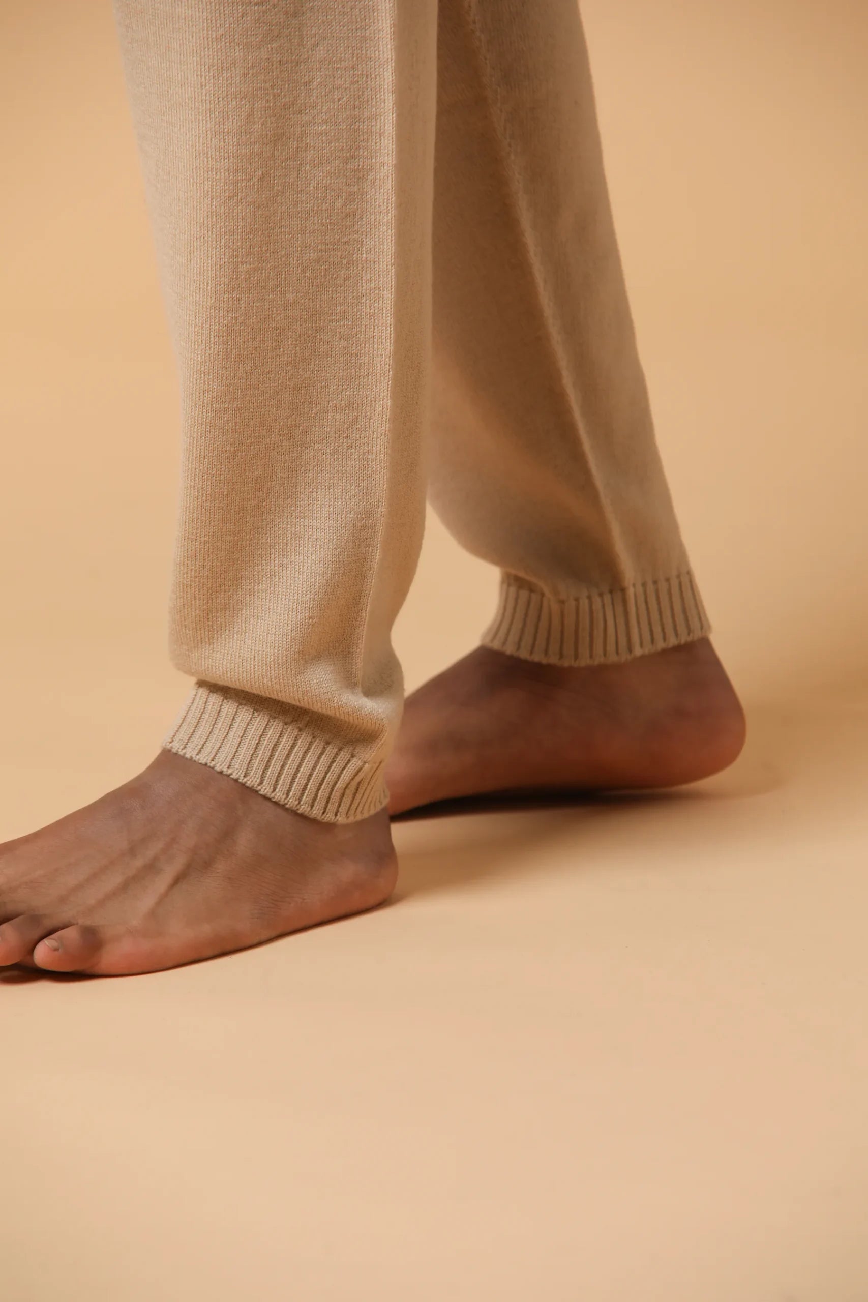 Pantalon en laine pleine longueur