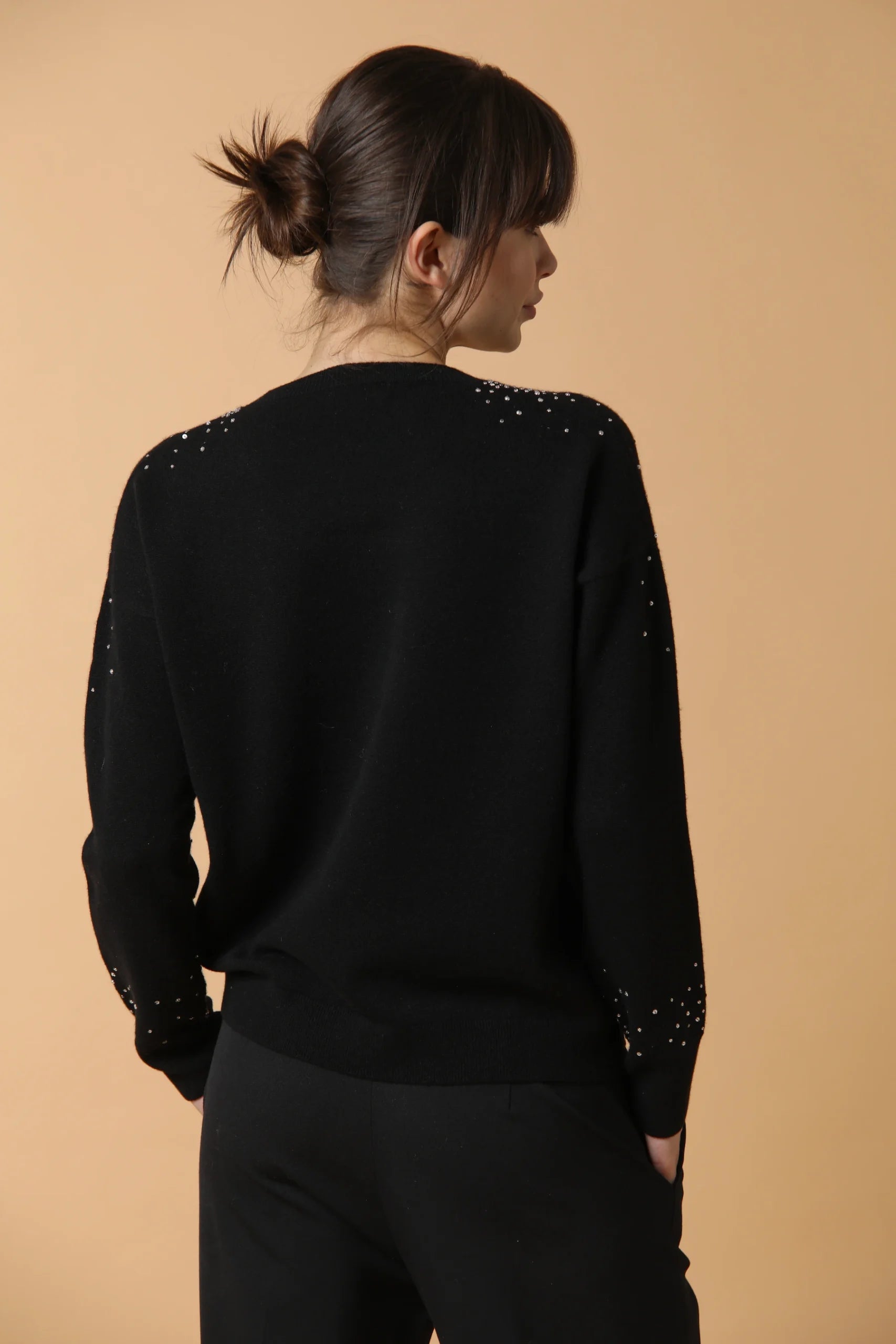 Maglia con Swarovski