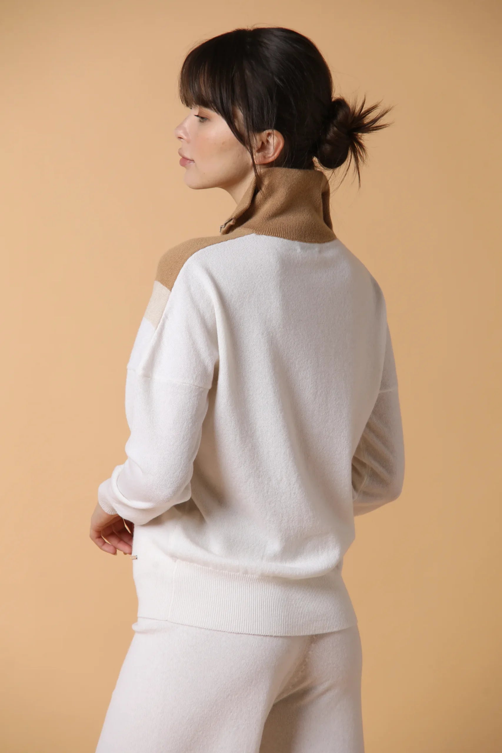 Serafino zip Intarsio