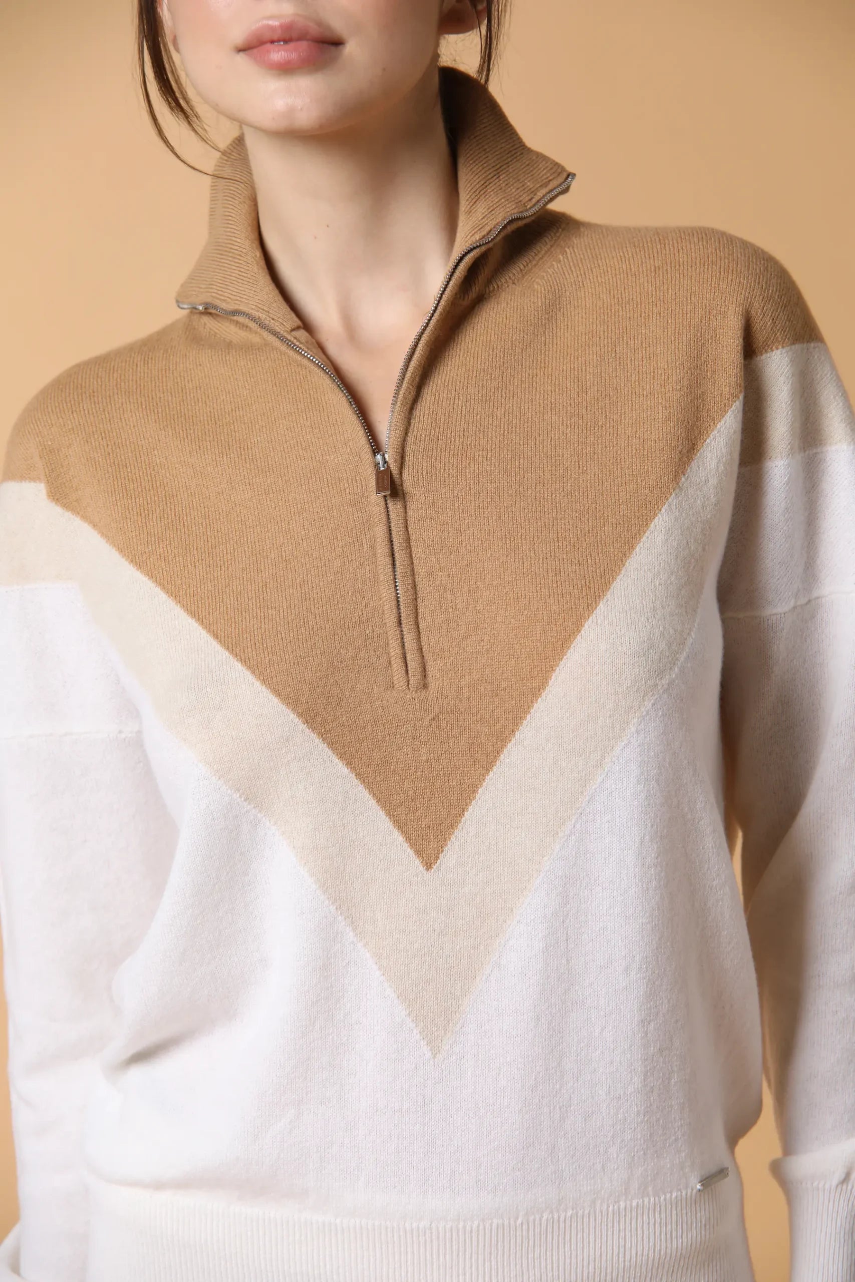Serafino zip Intarsio