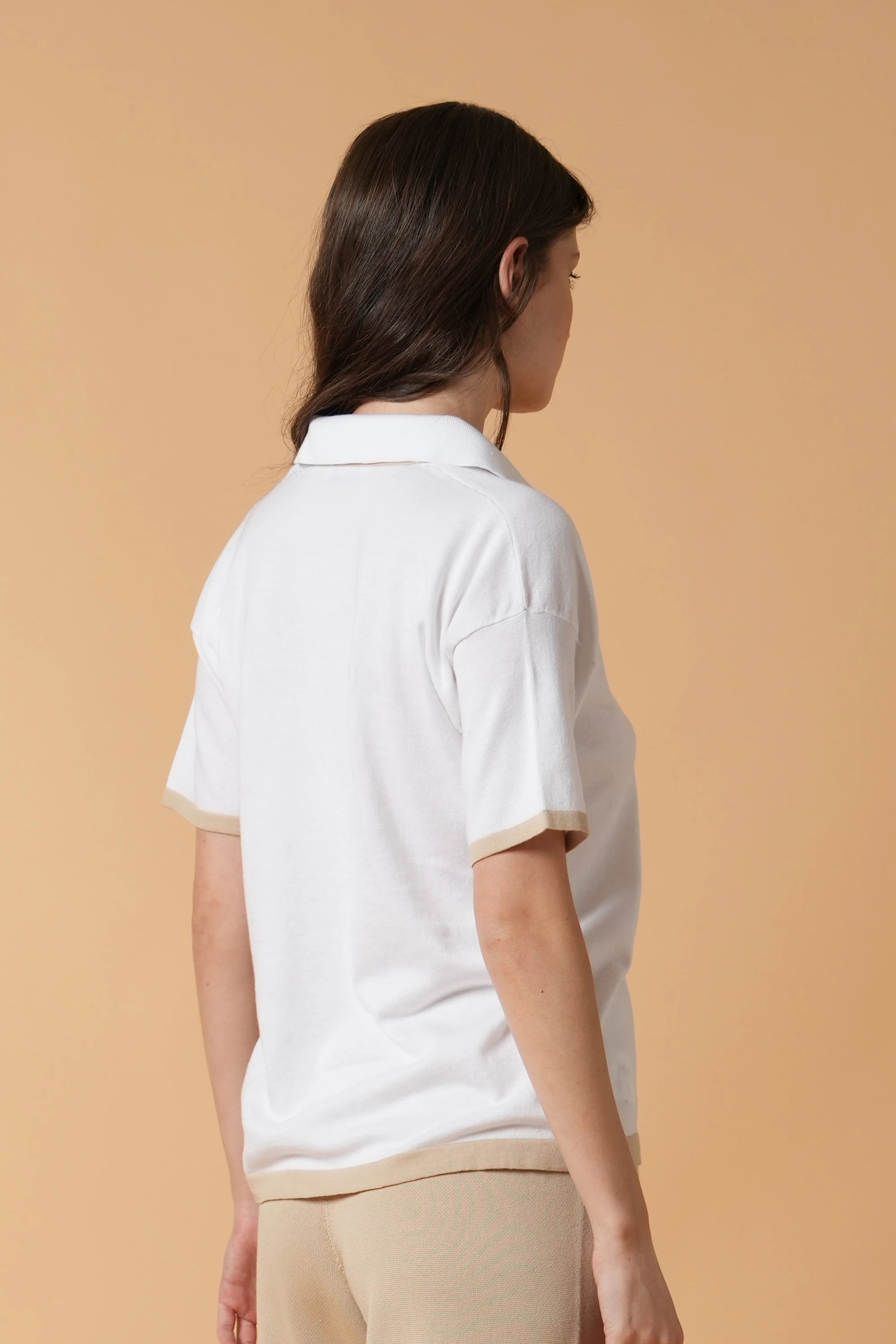 Polo bicolore