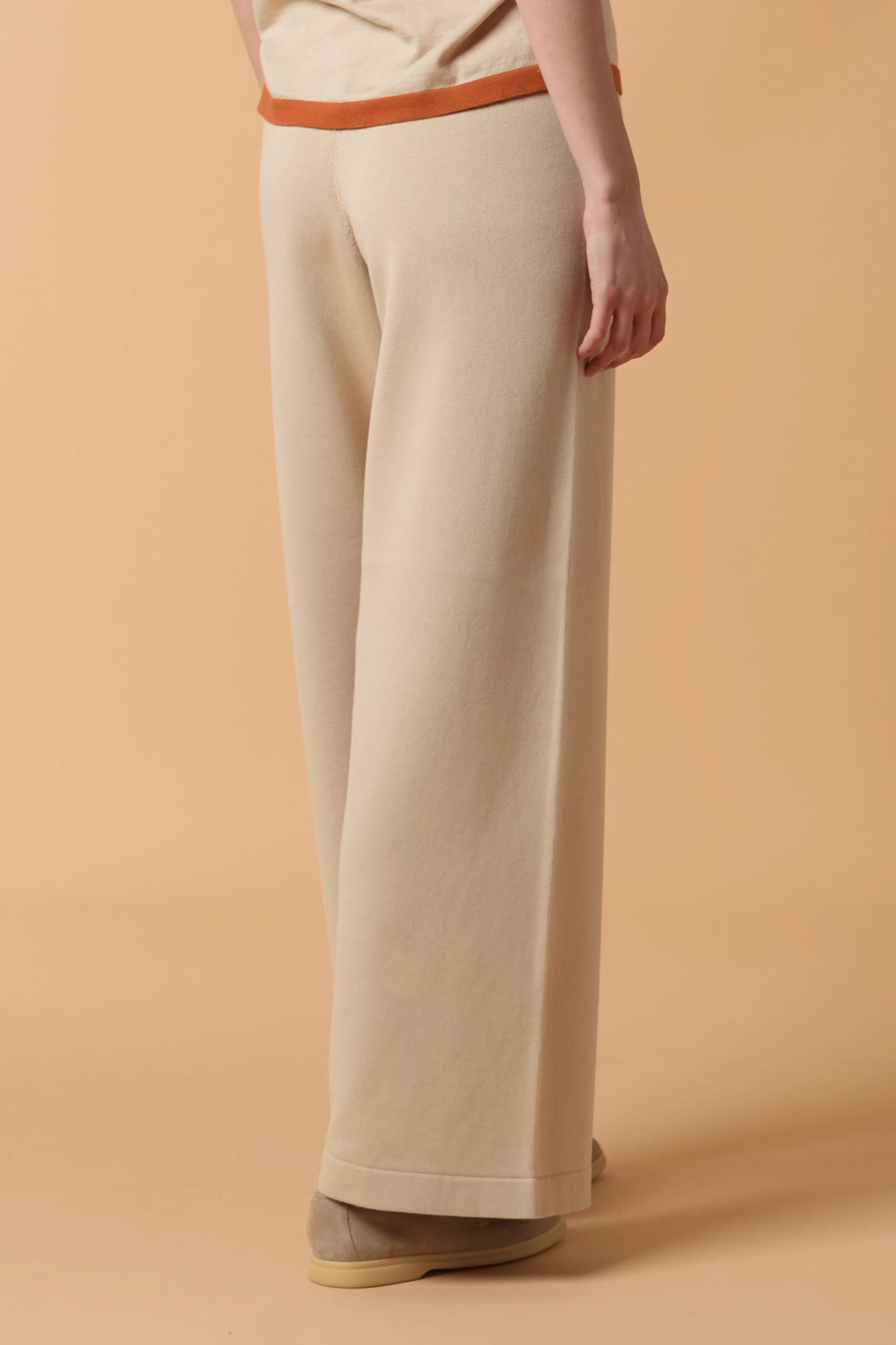 Pantaloni palazzo in cotone