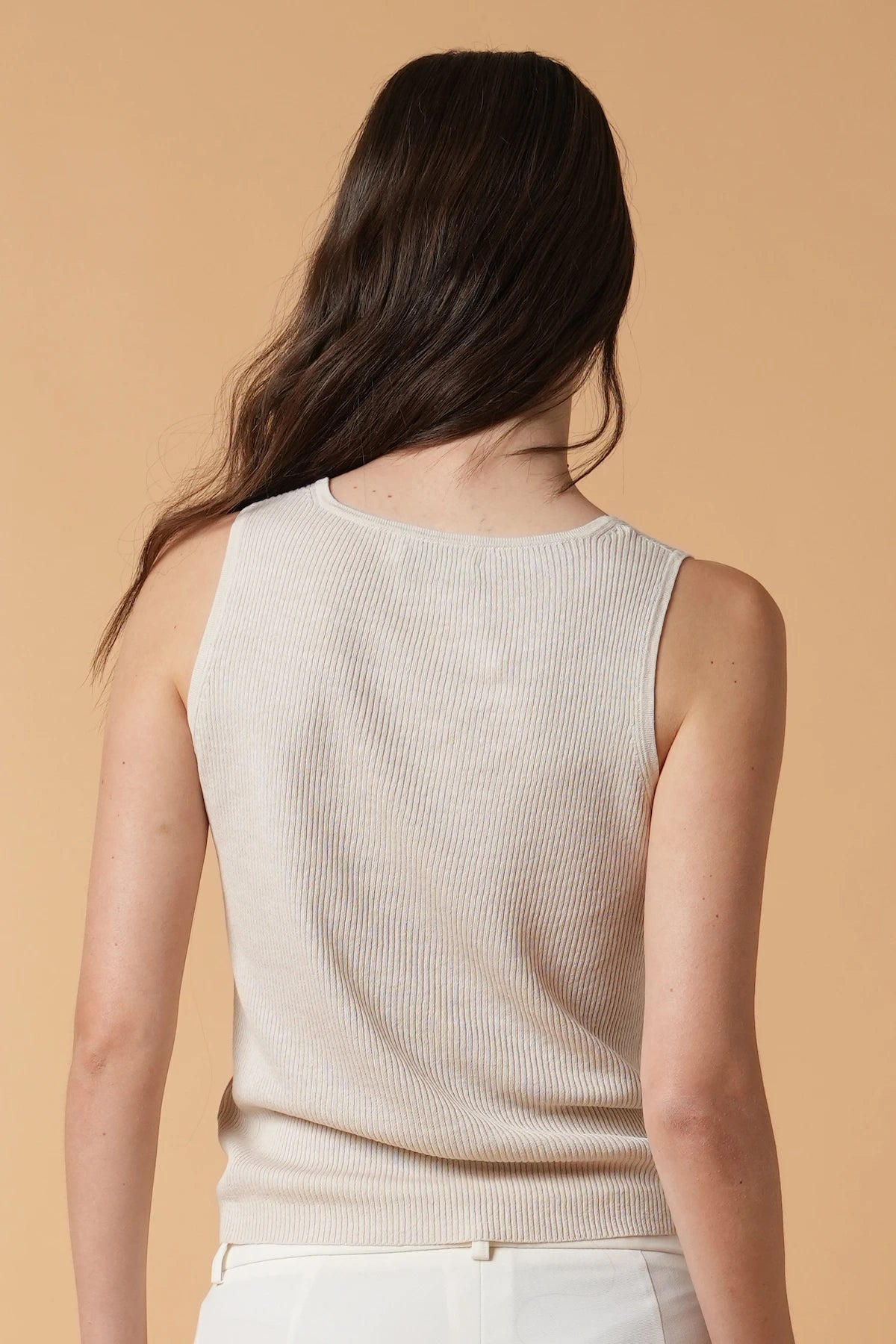 Ribbed tank top