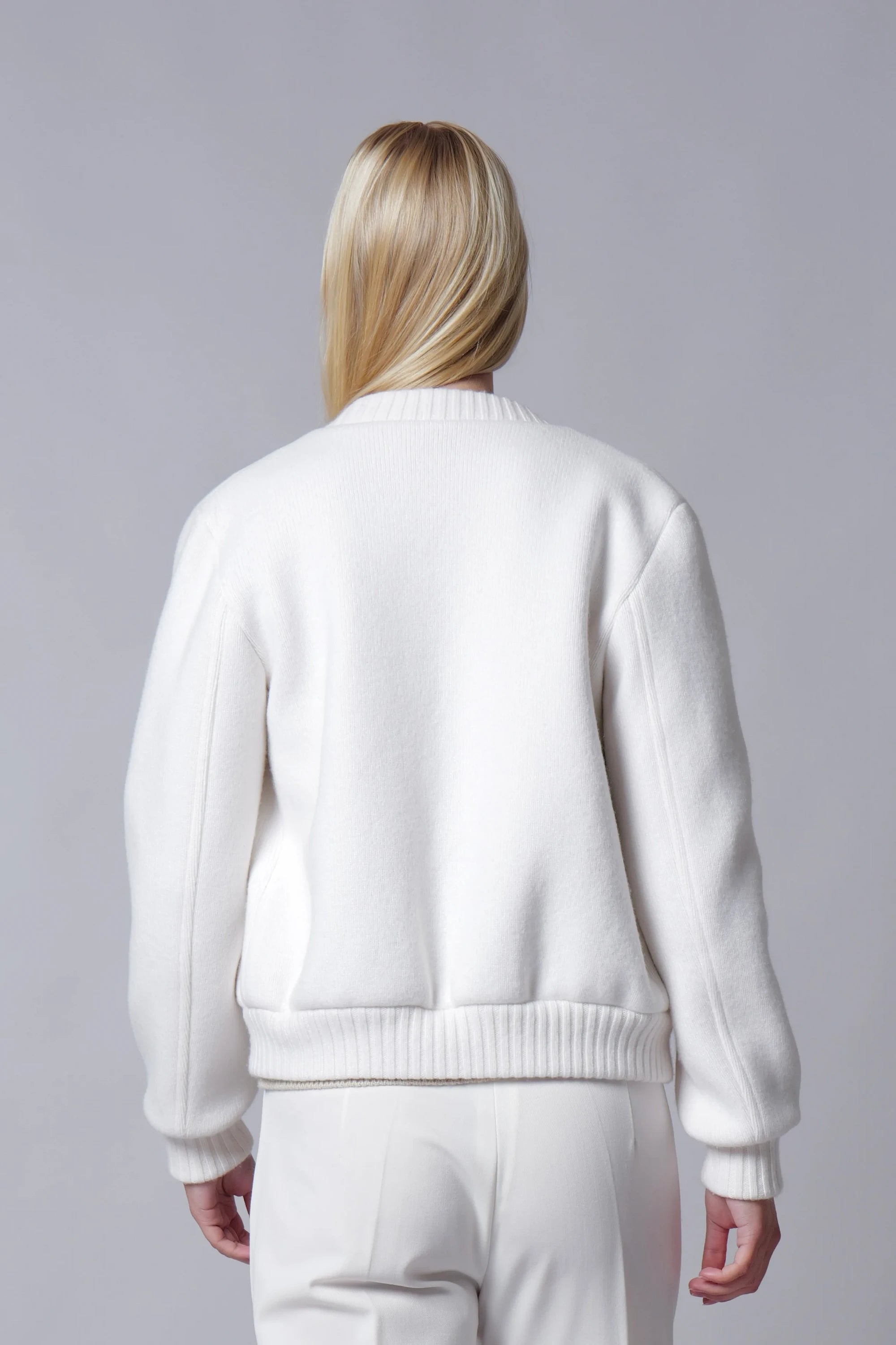 CASHMERE BOMBER JACKET