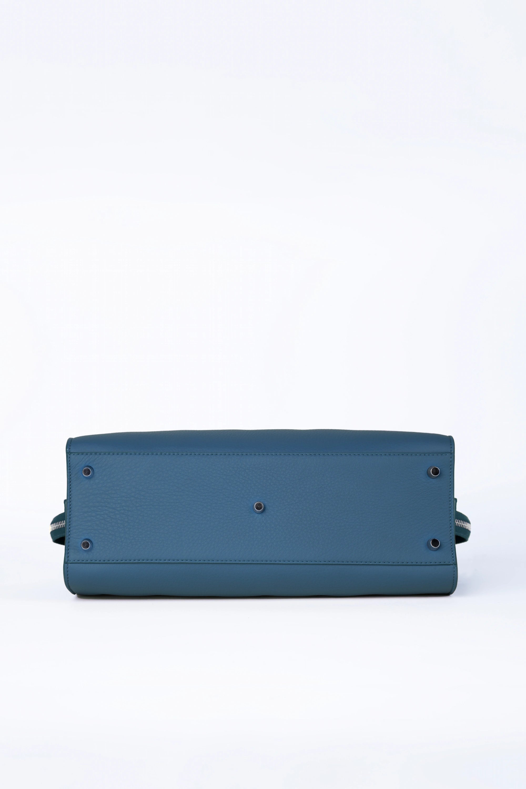 Borsa in pelle intrecciata