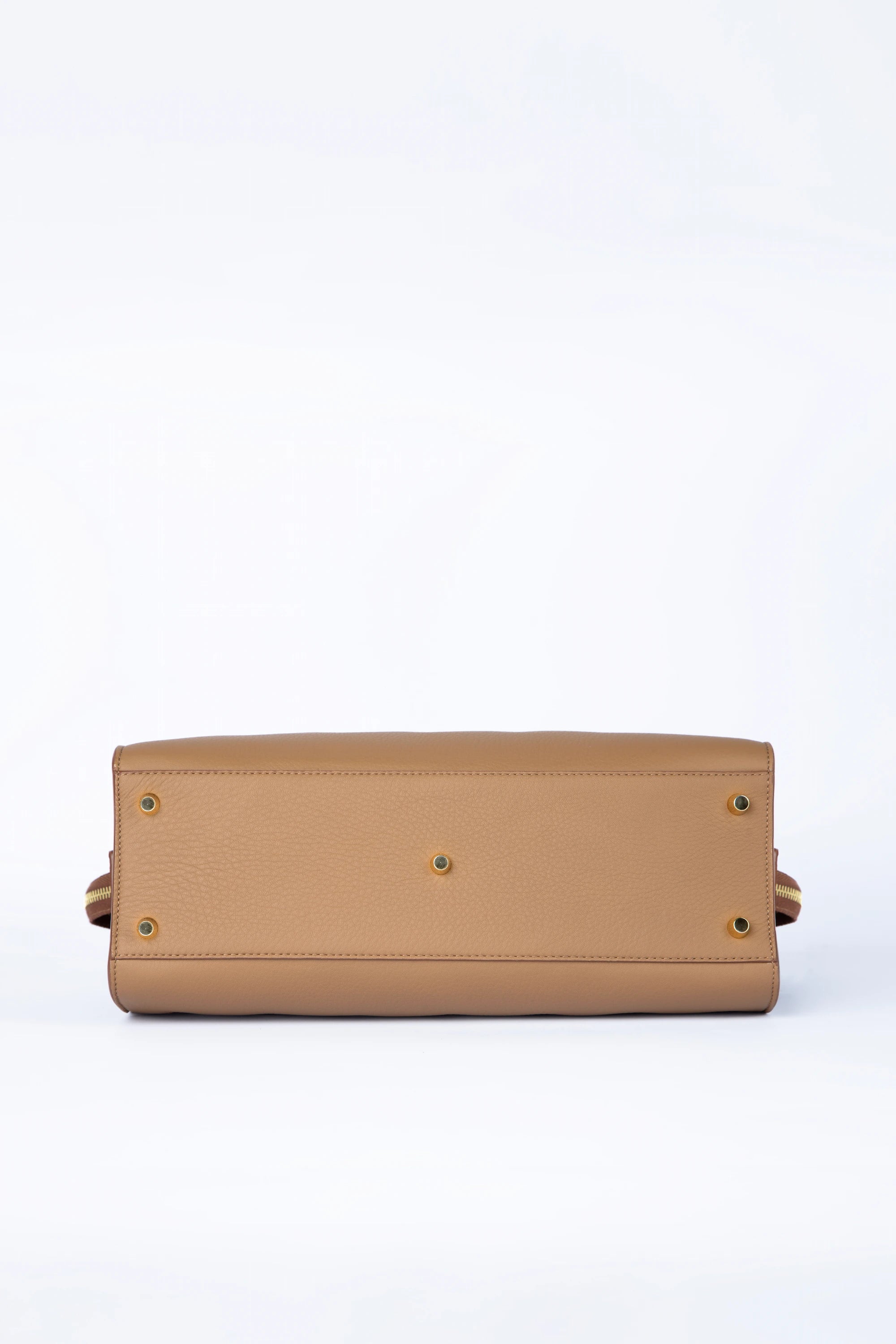 Borsa in pelle intrecciata