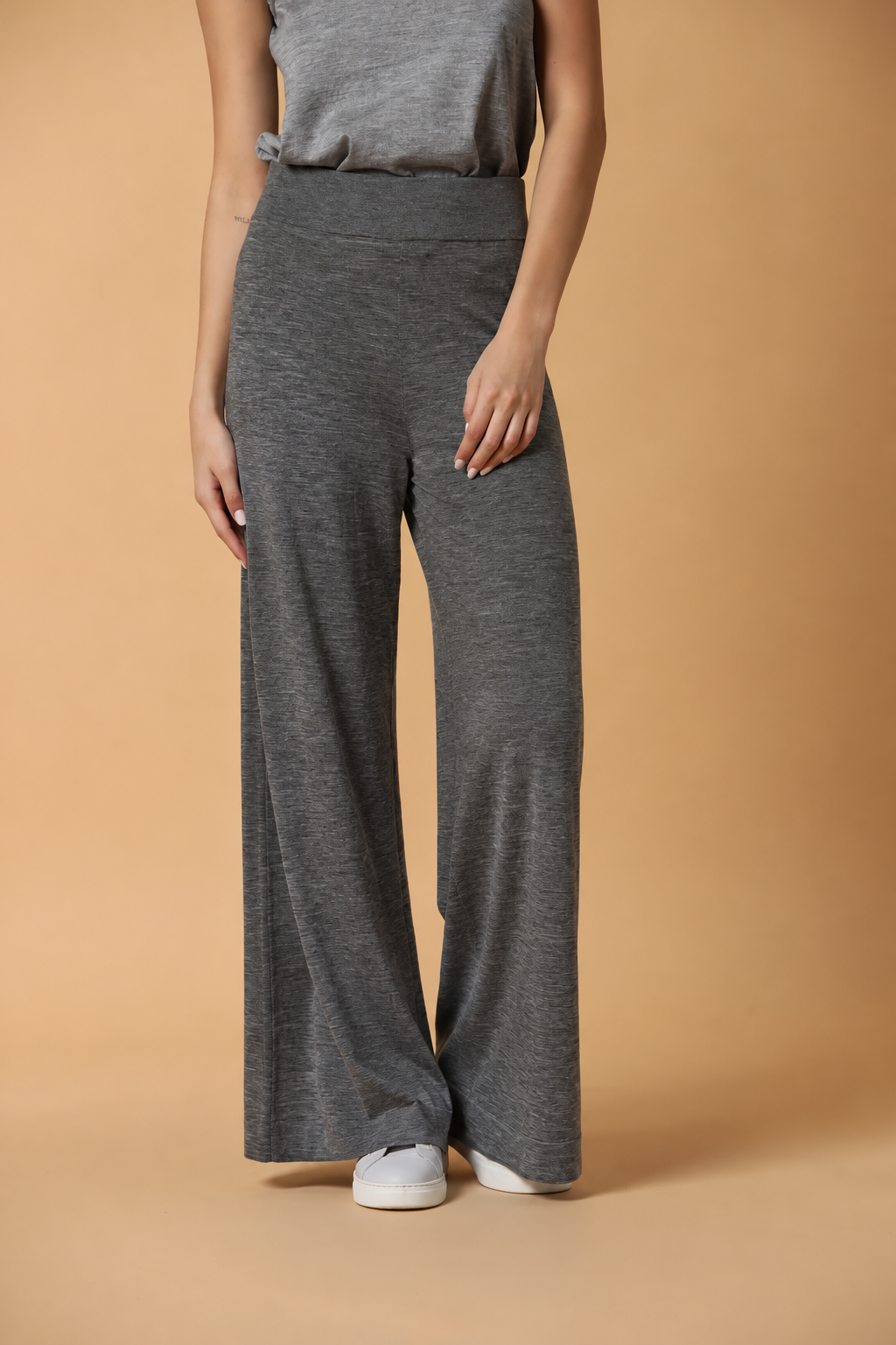 Pantalon Palazzo Cachemire et soie