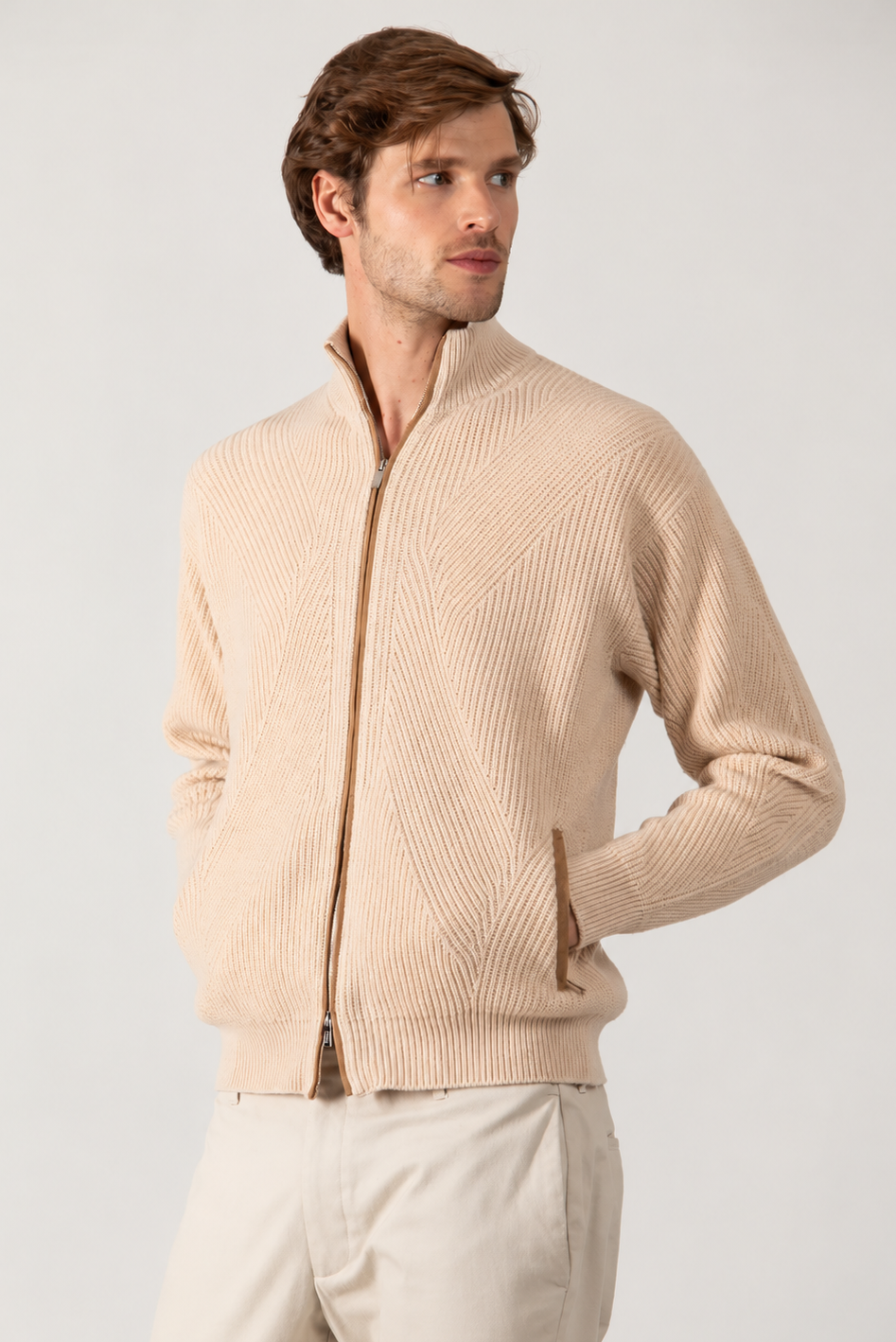 Pearl mesh bomber