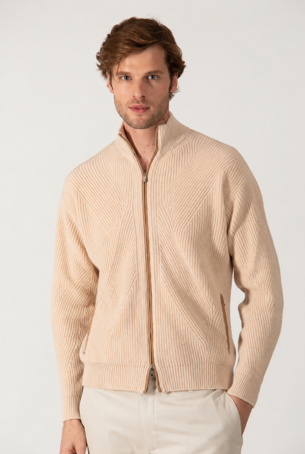 Pearl mesh bomber