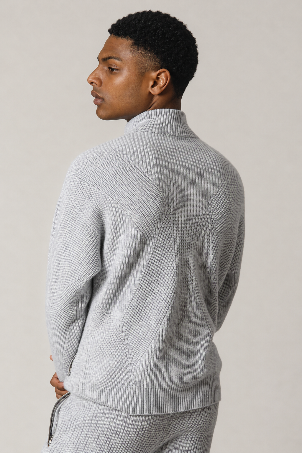 Bomber en maille perlée