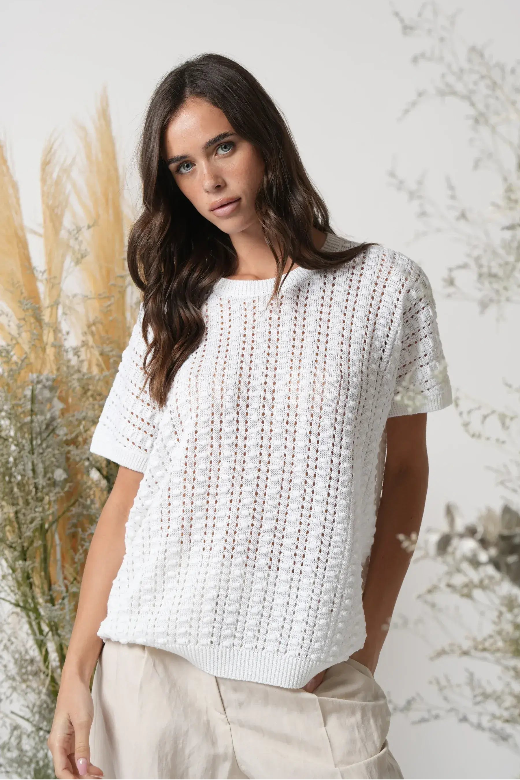 T-Shirt Over-Size Punto Noccolina