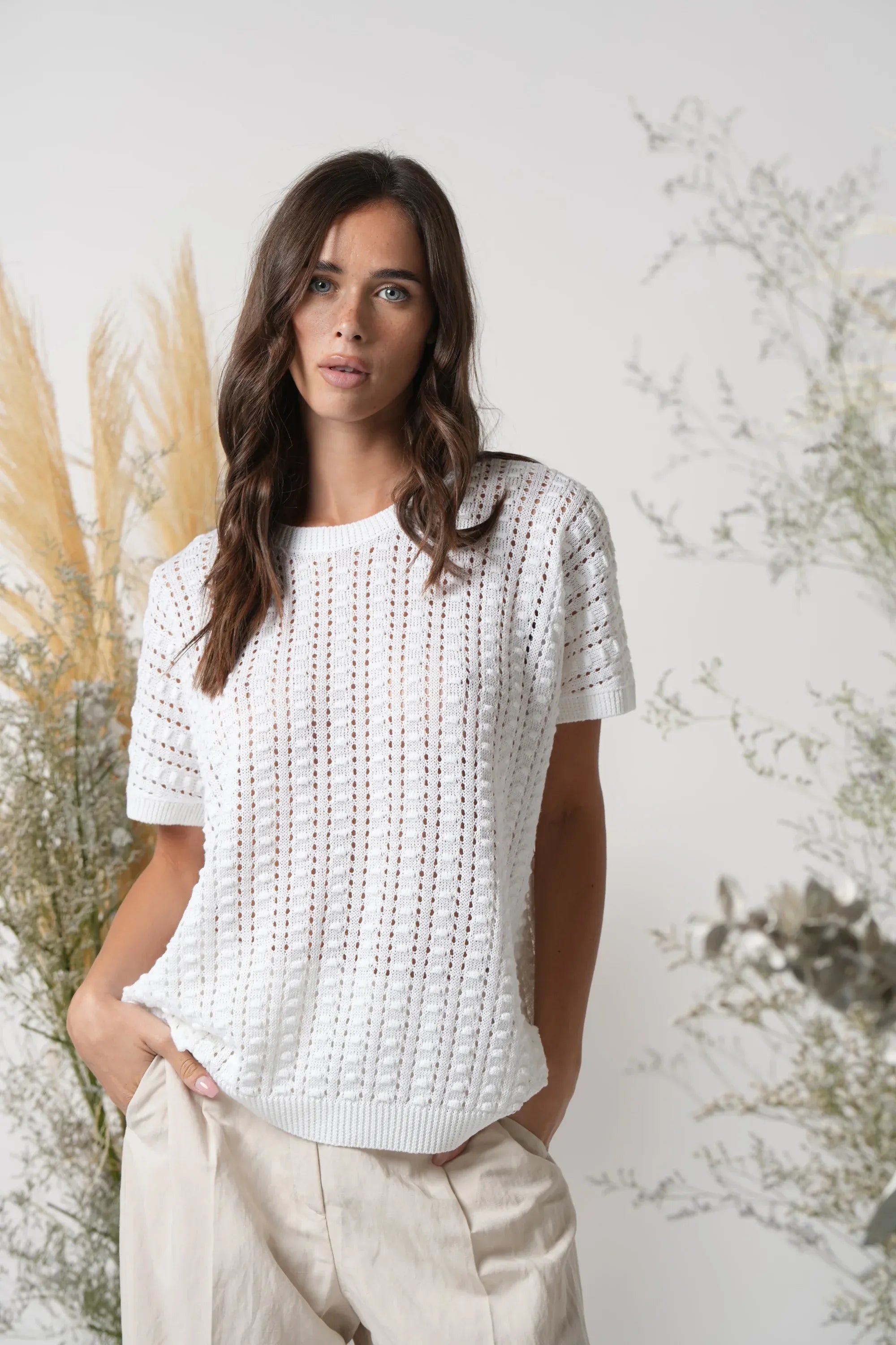 T-Shirt Over-Size Punto Noccolina