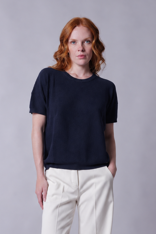 T-Shirt Girocollo Over
