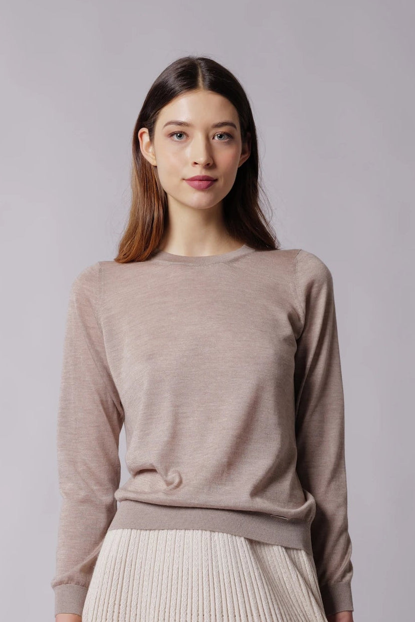 Girocollo in Cashmere e Seta