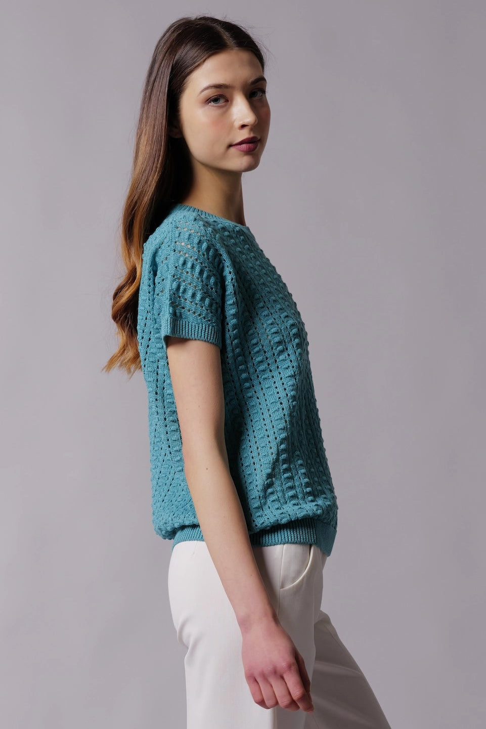 T-Shirt Over-Size Punto Noccolina