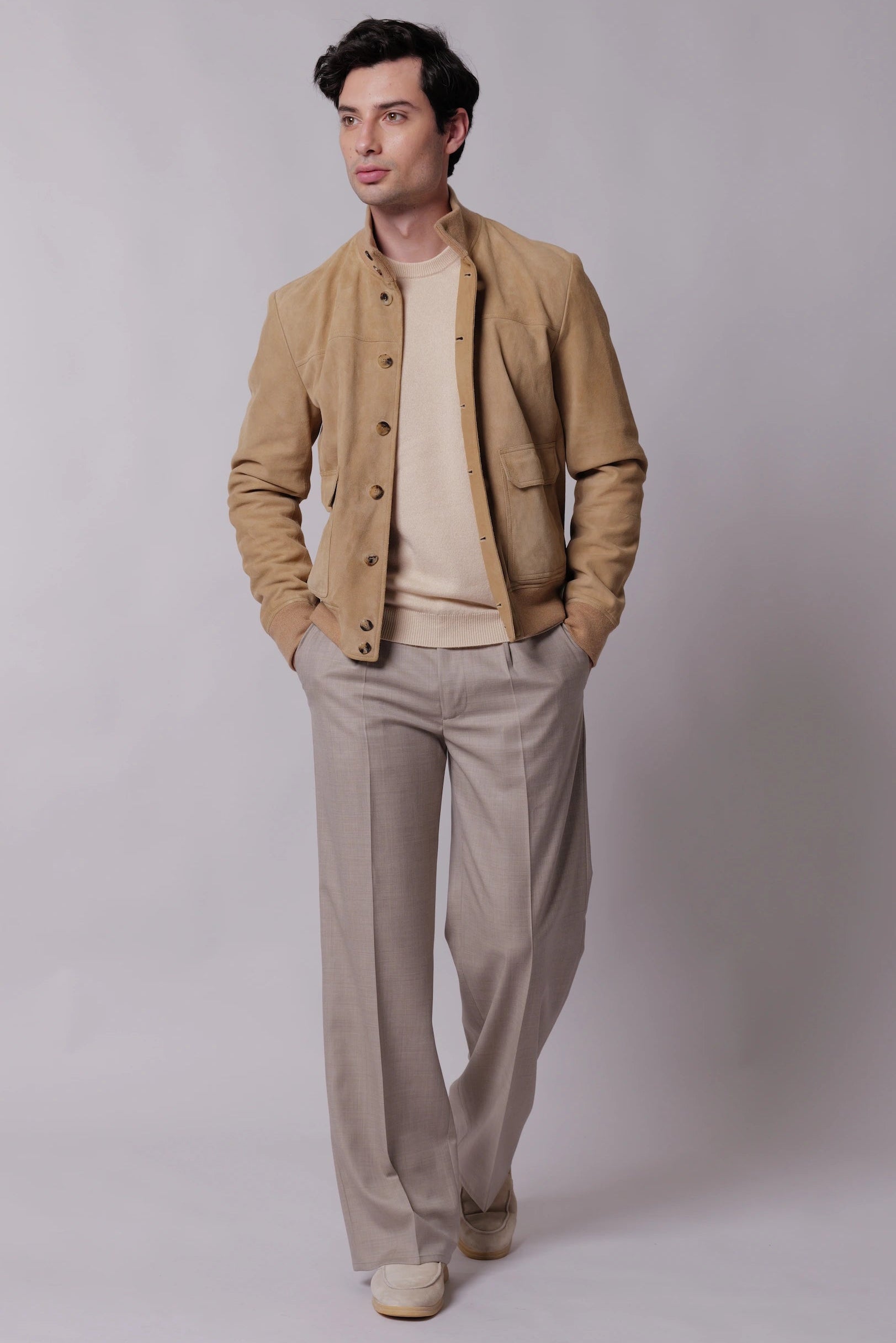 Bomber Suede
