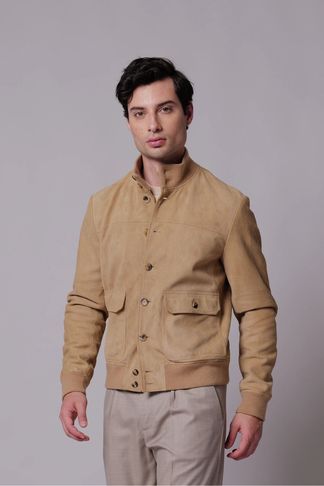Bomber Suede