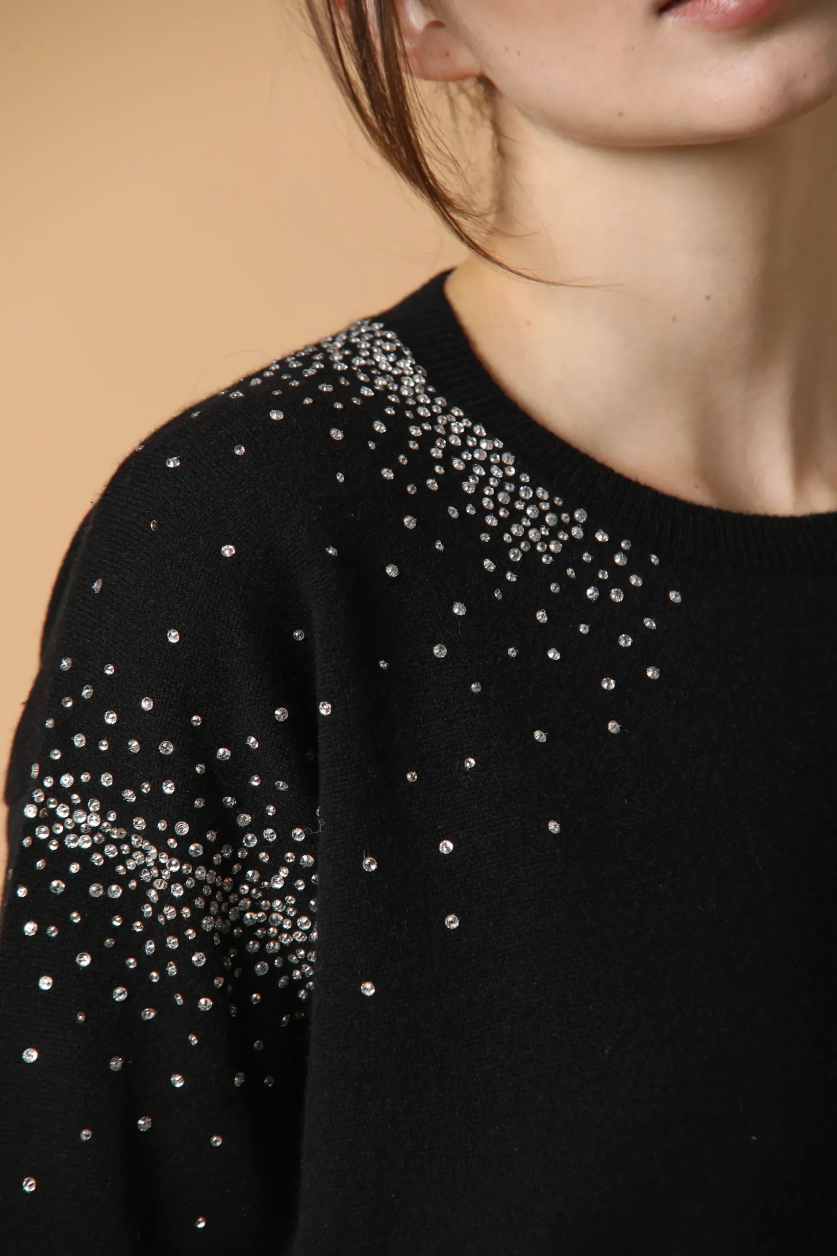 Sweater with Swarovski