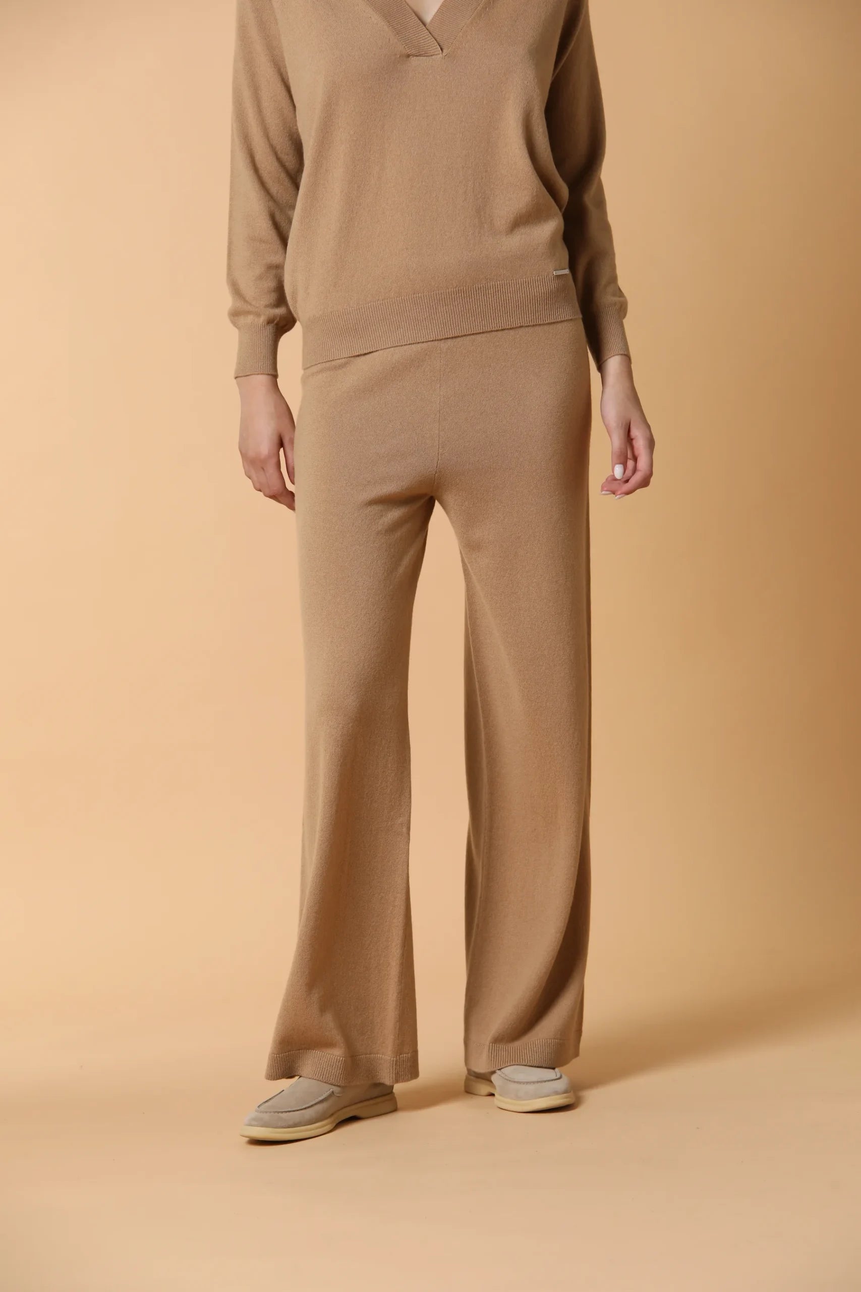 Pantaloni in Baby cashmere