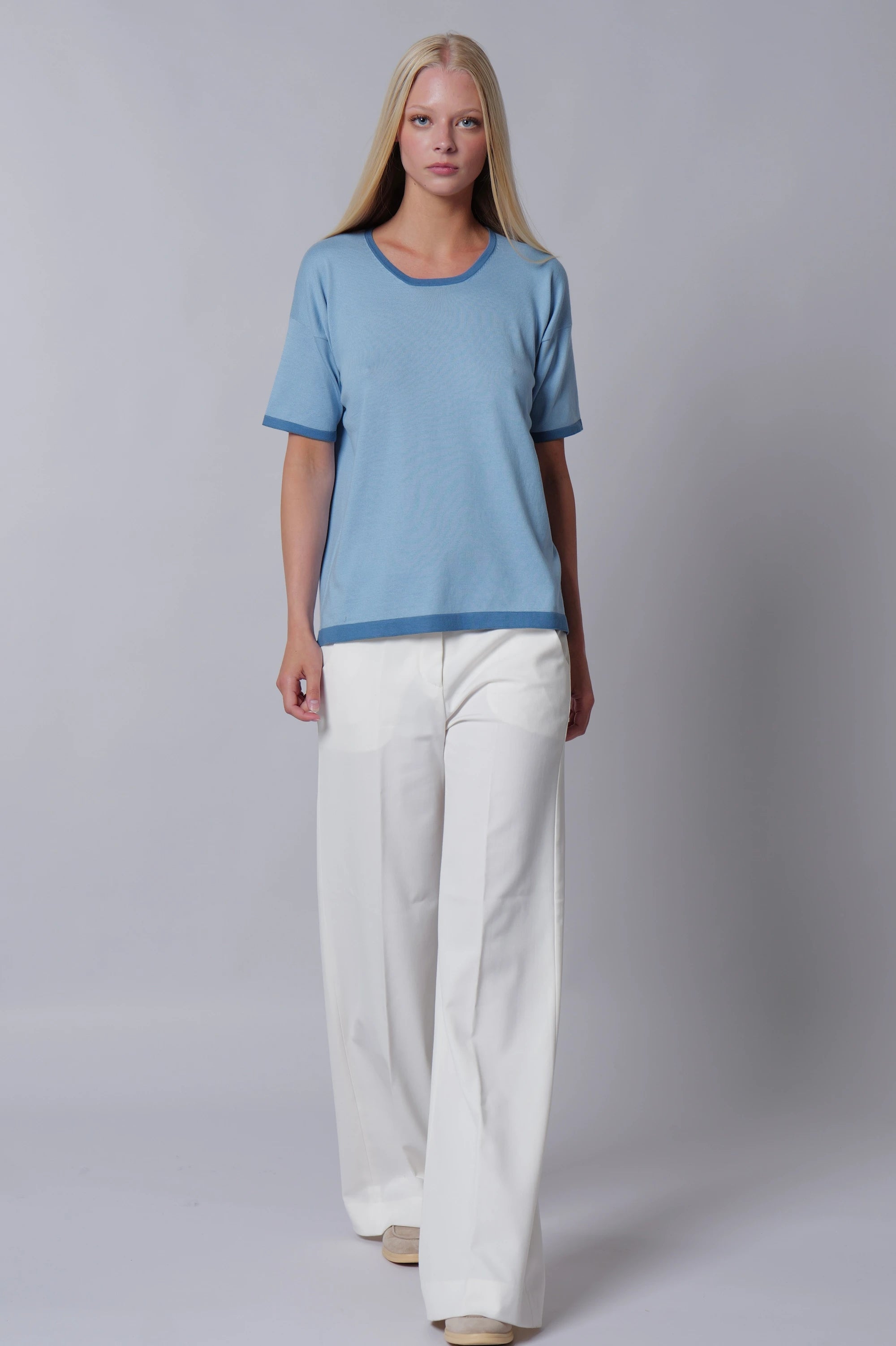 Two-tone T-shirt