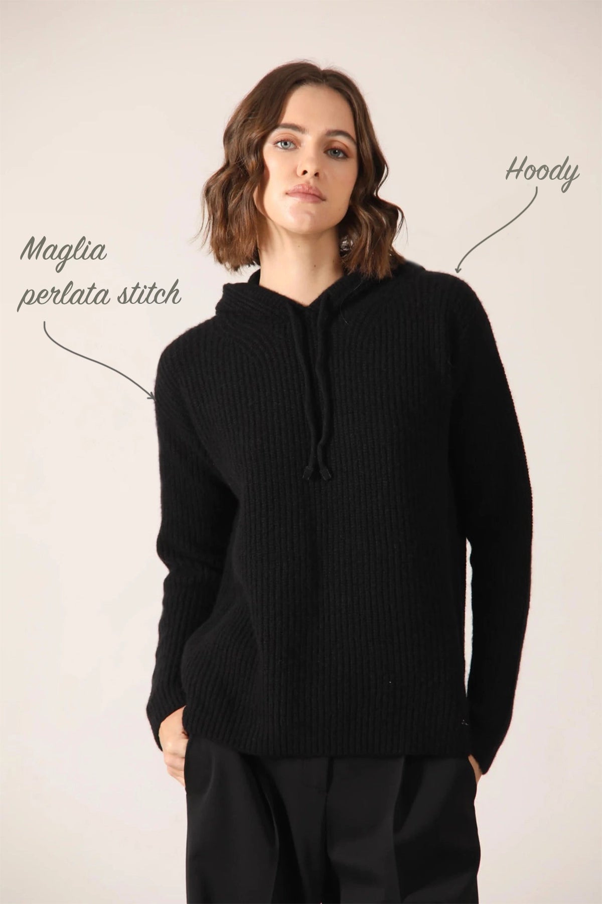 Pearly sweater sweatshirt