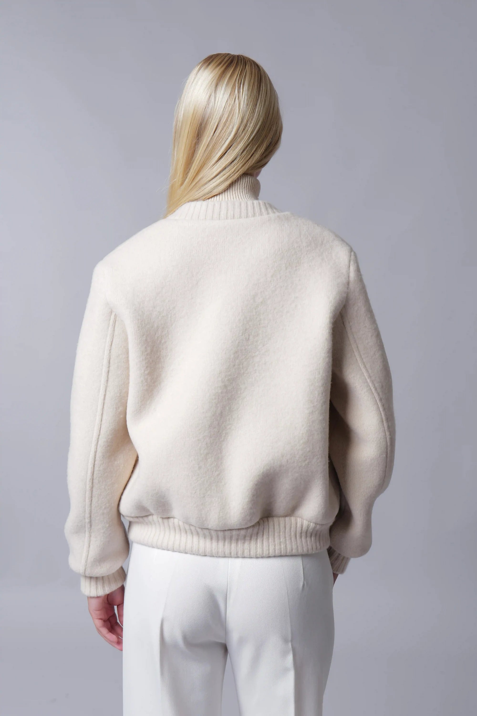 CASHMERE BOMBER JACKET