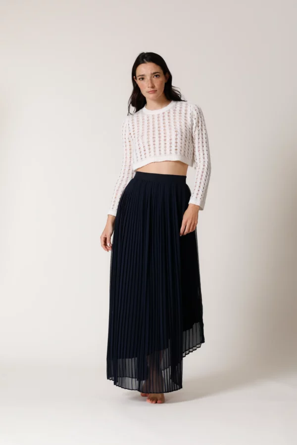 Perforated crop